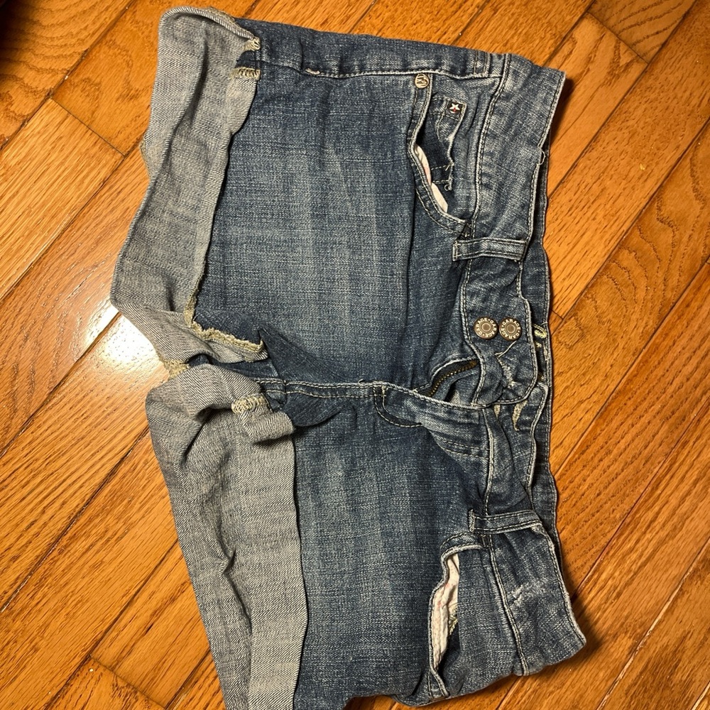 Garage Blue Jean Shorts
